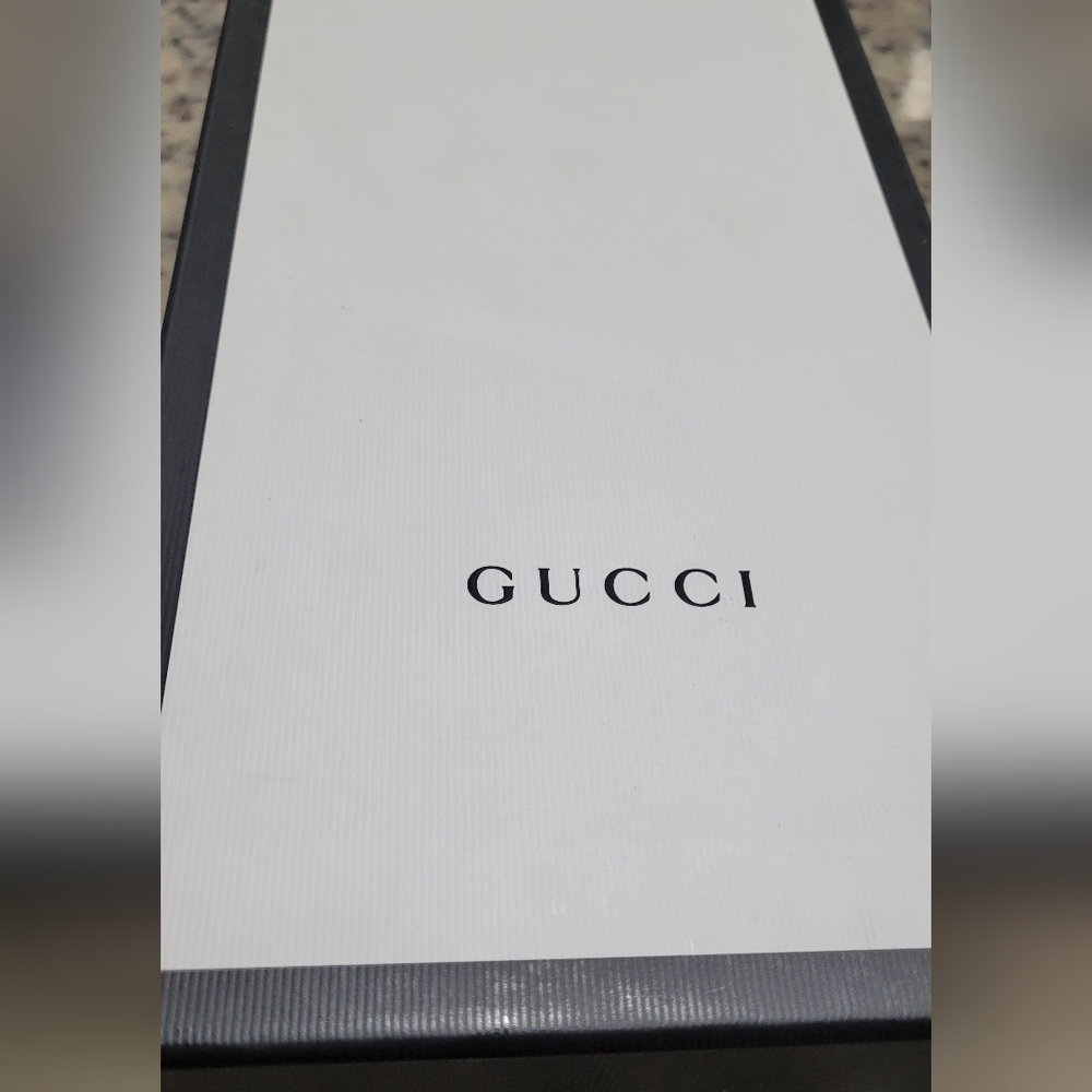 **SOLD**Gucci Princetown Malaga Kid Skin Rose Slippers Sz 38.5 - Picture 12 of 13